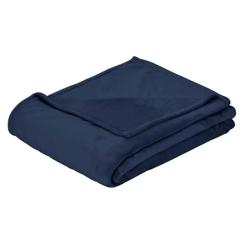 Pet Blanket for Large Small Dogs and Cats - Solid Plush Flannel Silky Soft Fleece