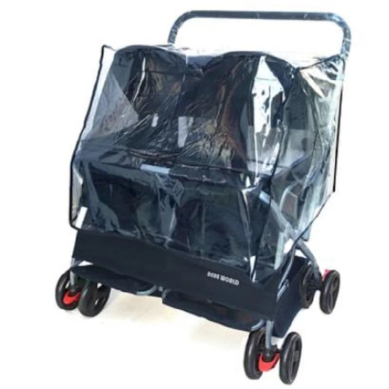 Advanced Double Seat Dog Prams, Light Folded, Instantly Cat Stroller, 8 Wheel Pet Strollers, Puppy Carrier, Outdoors Accessories
